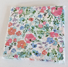10 NAPKINS SERVIETTES 3 ply floral 33cm SQUR DINING PICNIC CRAFT PARTY