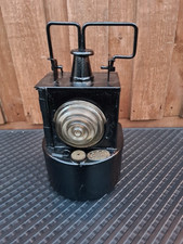 London Midland Scottish Railway Lamp - Brass LMS plaque - RAILWAY