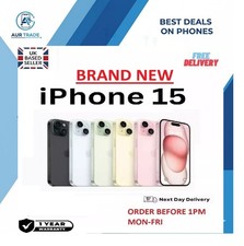 NEW Apple iPhone 15 5G 128GB Unlocked BRAND NEW SEALED BOX