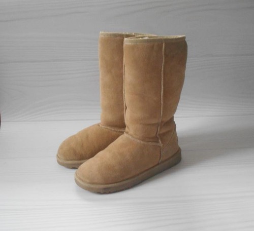 Women ugg boots beige - beige, suede