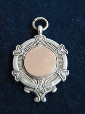 Antique Silver Fob Medal