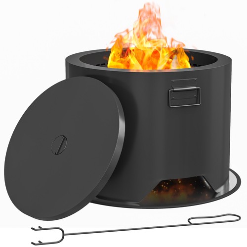 Outsunny outdoor round fire - outsunny,