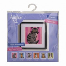 Anchor Tapestry Kit Pets Collection Tabby Cat Rosie
