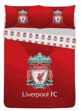 Official Liverpool FC Crest Double Duvet Set