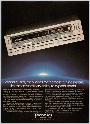 1982 technics 828 - 1982, sa-828