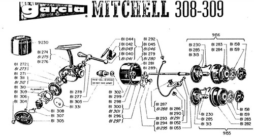 New old stock garcia - new, mitchell