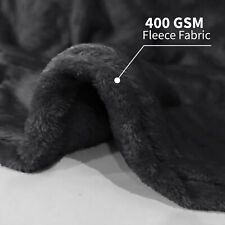 Faux Fur Fleece Throw Soft