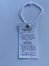 Veglia Clock Tag instructions