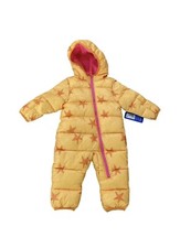 TOYS R US Baby Girls Heavy Weight Star-Print Pram Coat Yellow 6-12 Months
