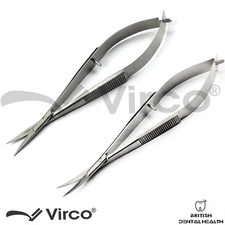 2PCS Noyes Micro Scissors