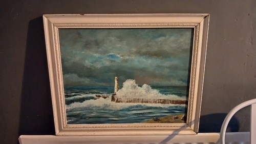 Original framed board mounted - board,