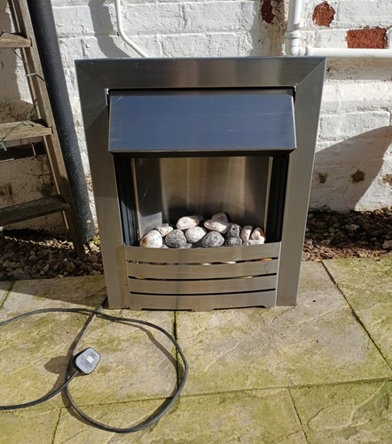 Electric inset fire - inset,
