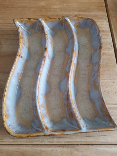 Vintage stoneware wavey - vintage,