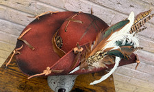TAN Distressed Pirate Hat