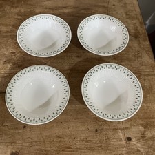 4x Adams Meadowlands Cereal/Salad Bowls Real English Ironstone 16.5cm Vintage