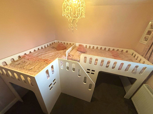 Children white wooden - white,