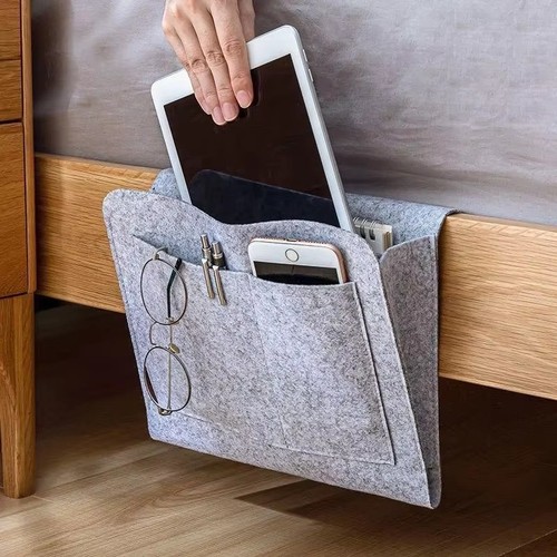 Felt bedside storage - felt, organizer