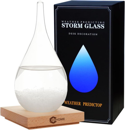 Storm glass water drop - glass,