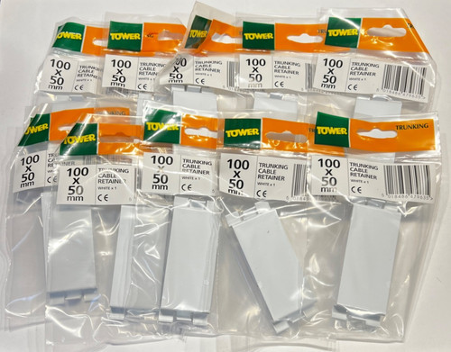 Pvc trunking cable retainer - trunking,