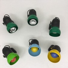 6 VINTAGE 80s COLORED