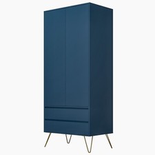 Wooden 2 Door Wardrobe with 2