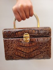 Vintage Croc Genuine Reptile