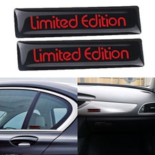 2X Limited Edition Epoxy Waterproof Reflective Sticker Interior Decoration NEW
