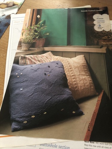 Sea gull lighthouse cushion - sea,