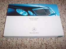 2008 Mercedes Benz E320 E350 E550 E63 AMG E-Class Owner Operator Manual Set xz