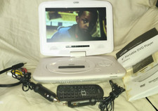 LOGIK  9" Portable DVD Player - White - Model (L9SPDW14)