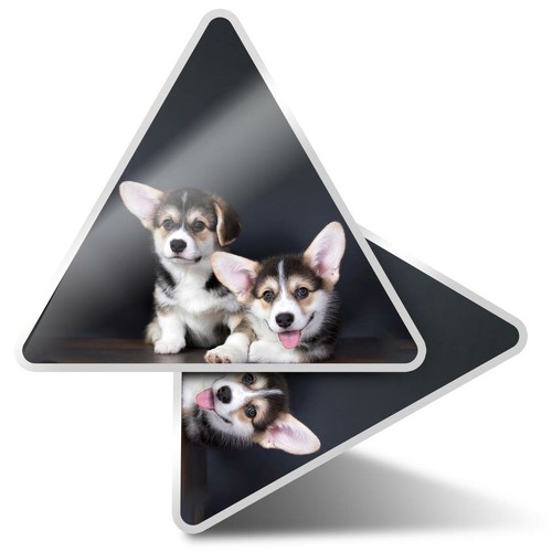 Triangle stickers 5cm - 2,