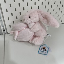 Jellycat Bashful Pink Bunny Soother BNWT