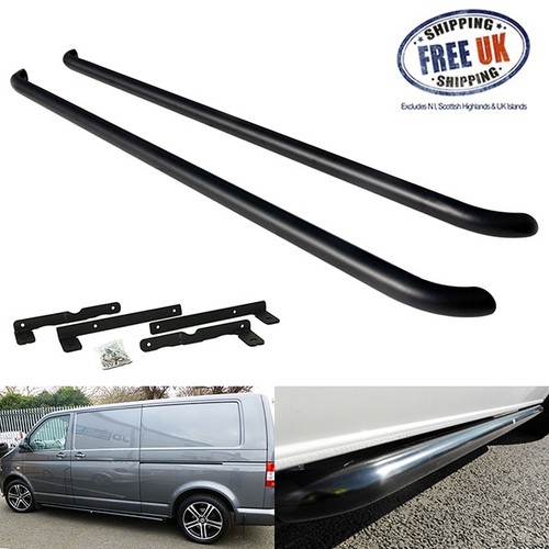 Black side step rail running - rail,