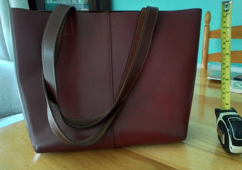 Brown leather boden - boden, tote