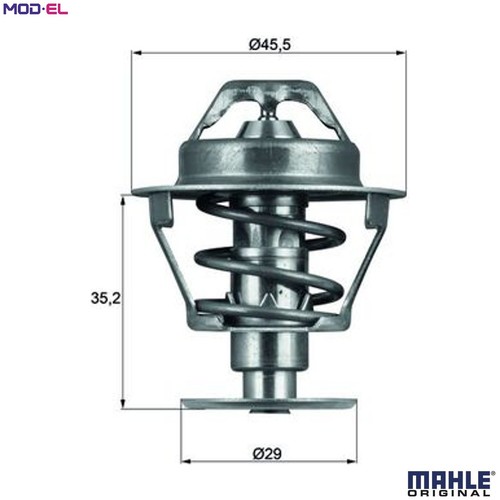 Thermostat coolant 89d - coolant, 81