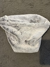 Primark grey faux fur snood