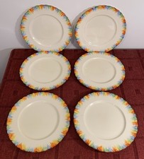 6 Vintage Grindley Art Deco