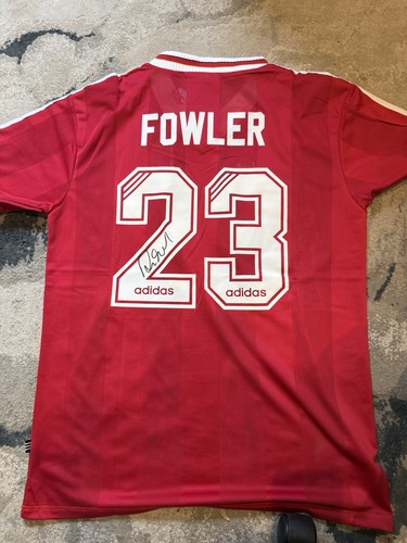 Robbie fowler signed liverpool - robbie,