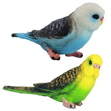 2Pcs Plastic Fake Birds
