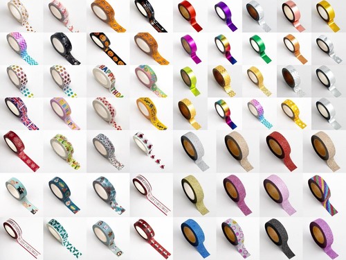 15mm washi tape metre - tape, 10