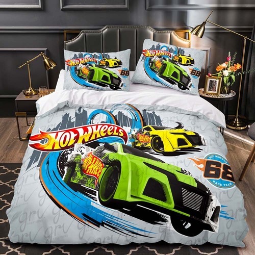 Hot wheels quilt duvet - hot,