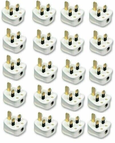 13amp 3 pin fused - 20, x
