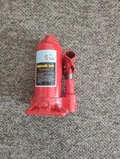 5 Ton Bottle Jack Heavy Duty Hydraulic Lifting Ram Car Van Boat Truck Caravan UK