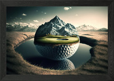 golf course Framed Wall Art