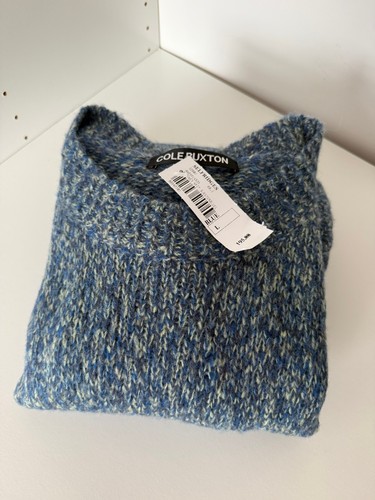 Cole buxton blue knit - buxton,