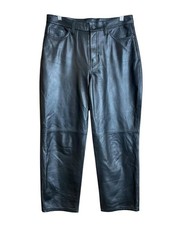 Banana Republic black lamb