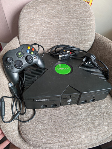 Original xbox classic console - original,