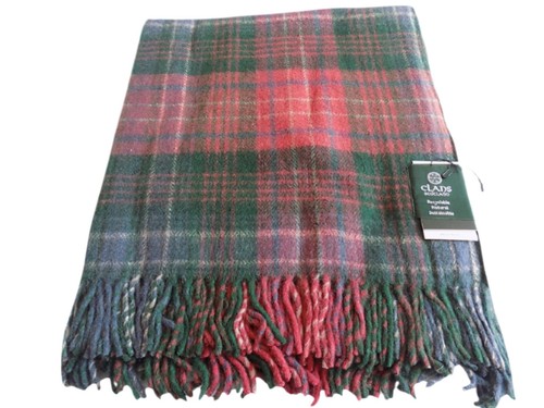 Highland wool blend - blend, tartan