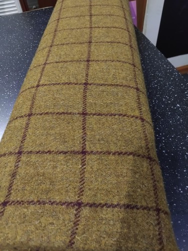 Gold plain twill with - with, brown