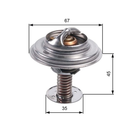 Thermostat coolant gates - coolant,